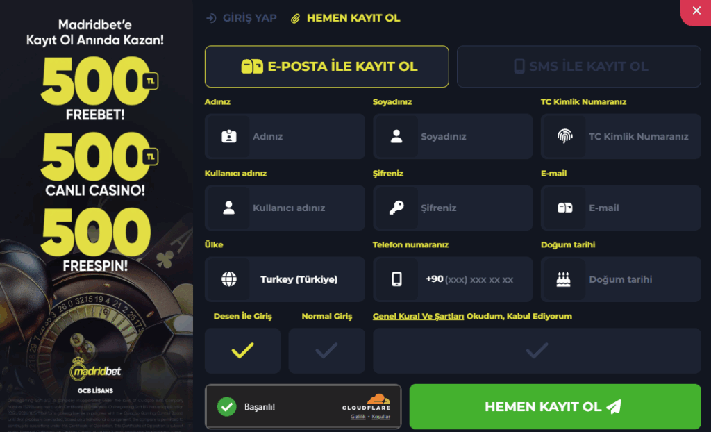 Madridbet Giriş