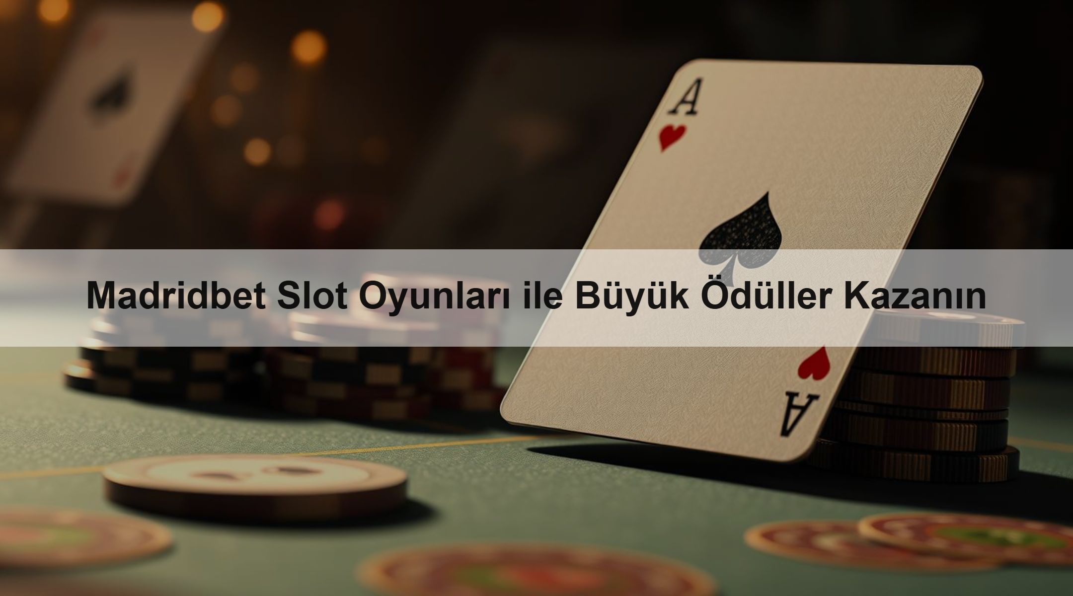 Madridbet Slot Oyunları ile Büyük Ödüller Kazanın
